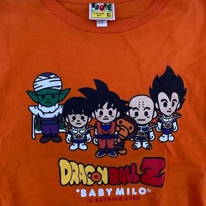 bape dragon ball z shirt
